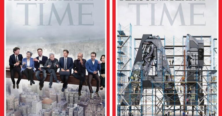 Architekti AI jsou Osobností roku 2025 podle časopisu Time