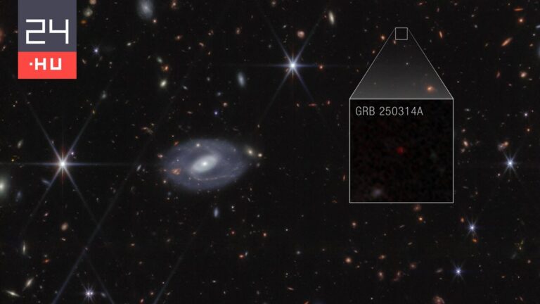 Nejstarší supernova zachycena teleskopem Jamese Webba