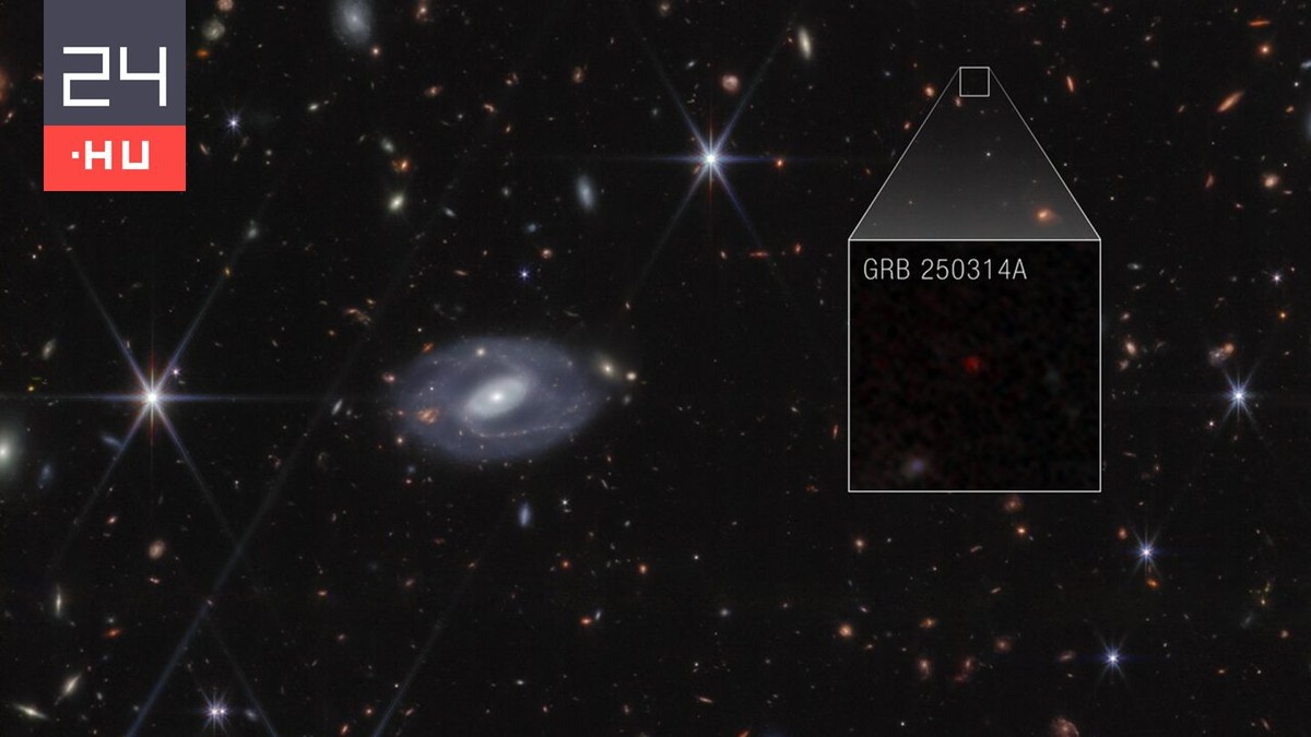 Nejstarší supernova zachycena teleskopem Jamese Webba