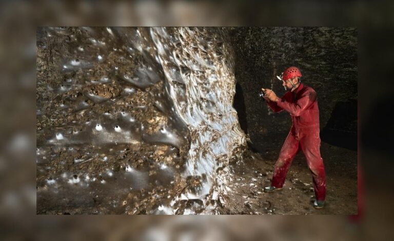 Největší pavučina na světě: Objev v Sírové jeskyni na hranici Řecka a Albánie