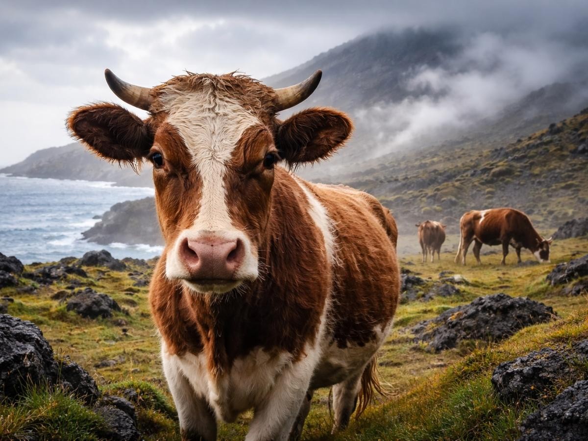 Podivuhodný příběh krav na ostrově Amsterdam