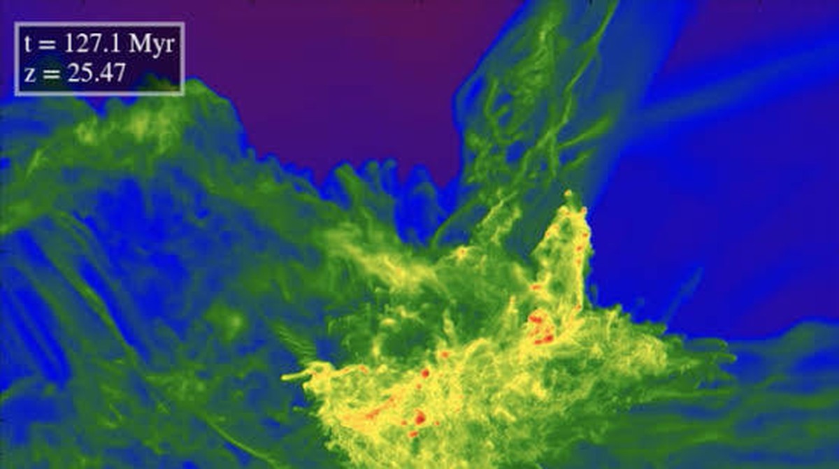 Přímé důkazy „monstrózních hvězd“ z kozmického rozbřesku