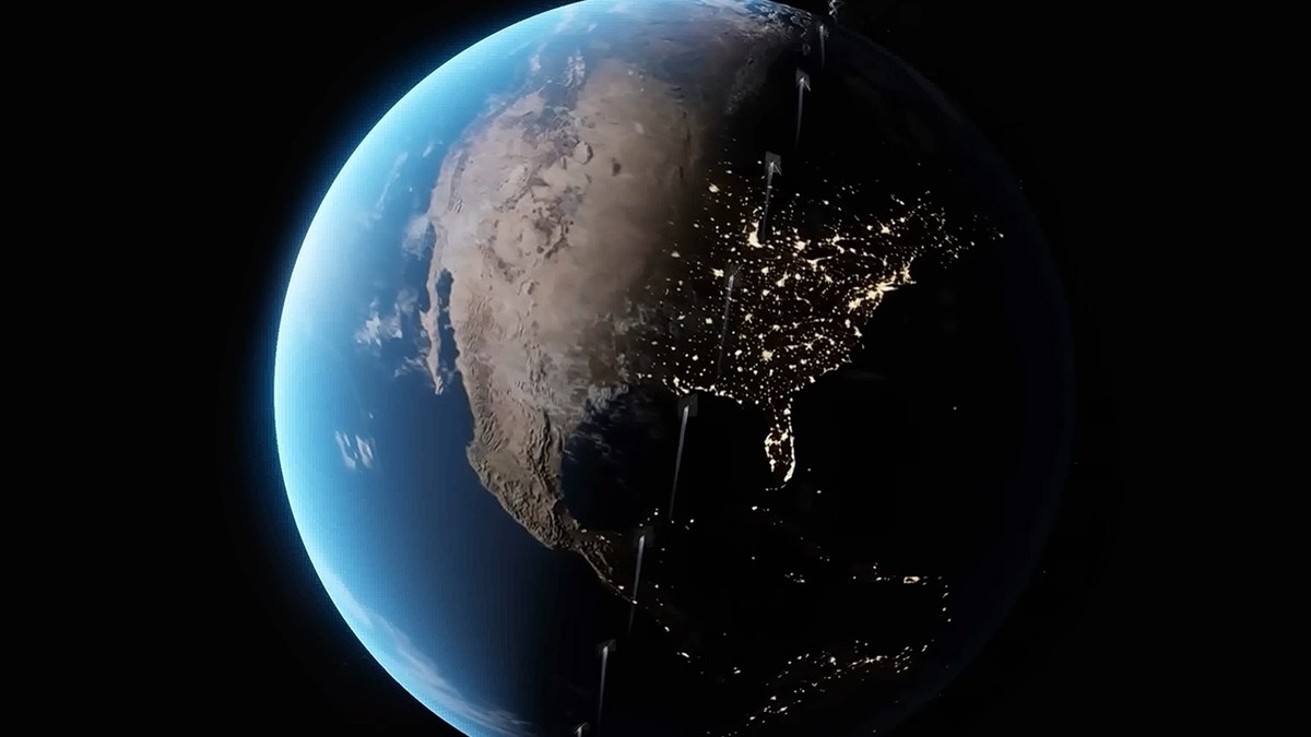 Reflektory na obloze: Inovativní projekt pro osvětlení noci