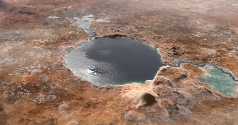 Výzkum podporuje hypotézu, že dávné jezera na Marsu mohla být obyvatelná