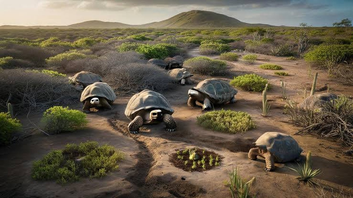 Galapágy: Oživení ekosystému skrze gigantické želvy