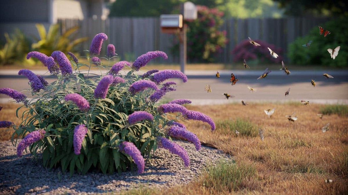 Jak proměnit svou zahradu na místo plné motýlů s pomocí Buddleia