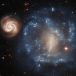 Kosmicá iluze: Galaxie Arp 4 v jednom z nejnovějších snímků Hubble
