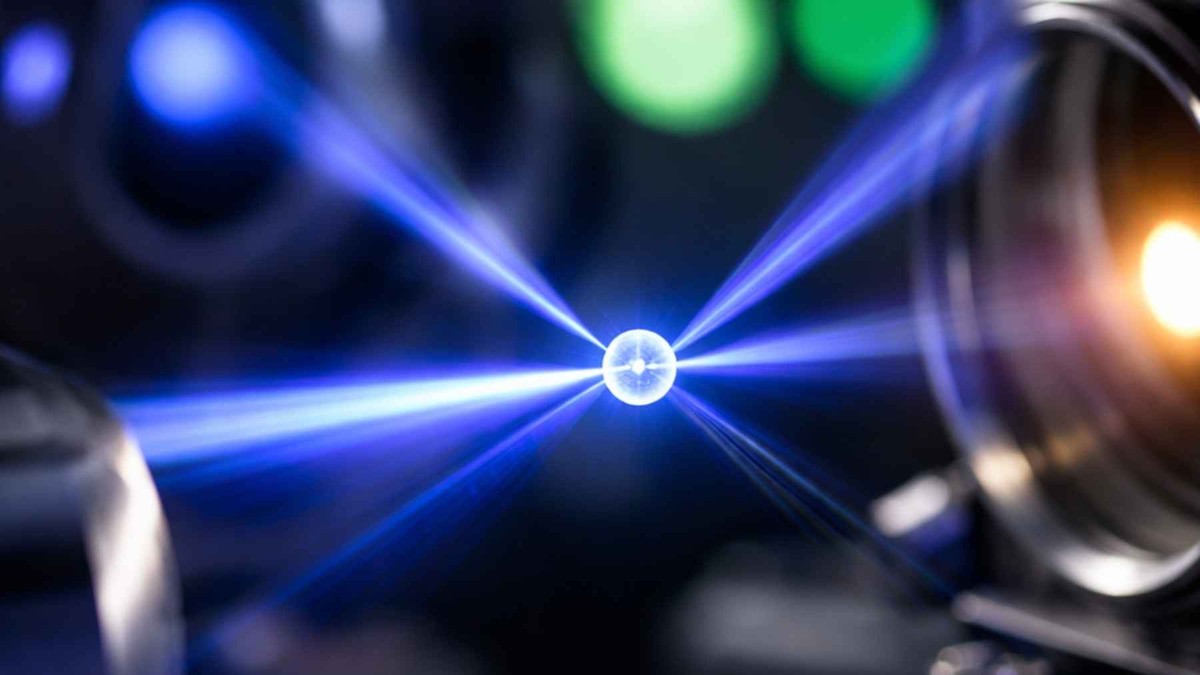 Kvantová delokalizace levitované nanopartice