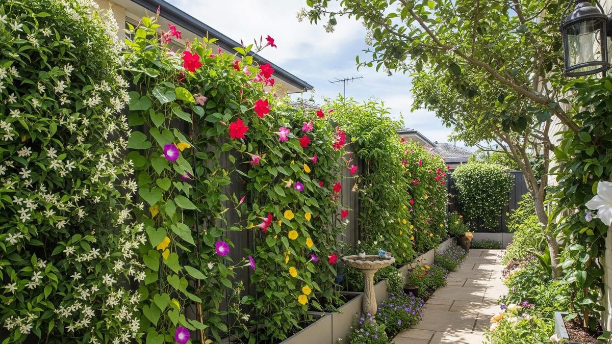 Nejkrásnější popínavé rostliny pro stinné zahrady