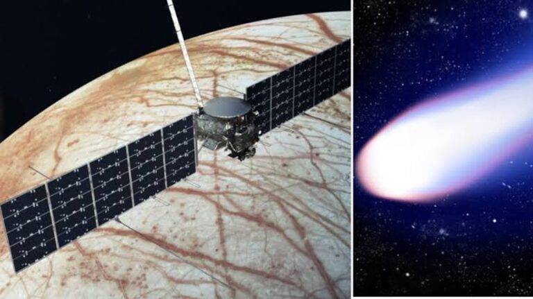 Nový pohled na mezihvězdný komet 3I/ATLAS díky sondě Europa Clipper