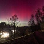 Oberbergischer Kreis: Polarlichter erhellen den Himmel