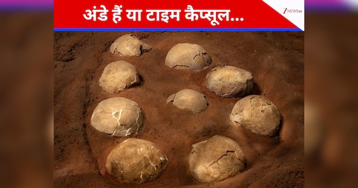 Objev časové kapsle: Vejce dinosaurů jako hodiny