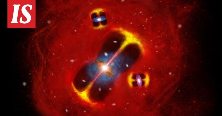 Objev horkého galaktického shluku v raném vesmíru