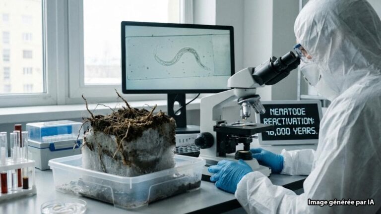 Objev mikroorganismu z permafrostu: Nematoda Panagrolaimus kolymaensis po 46 000 letech