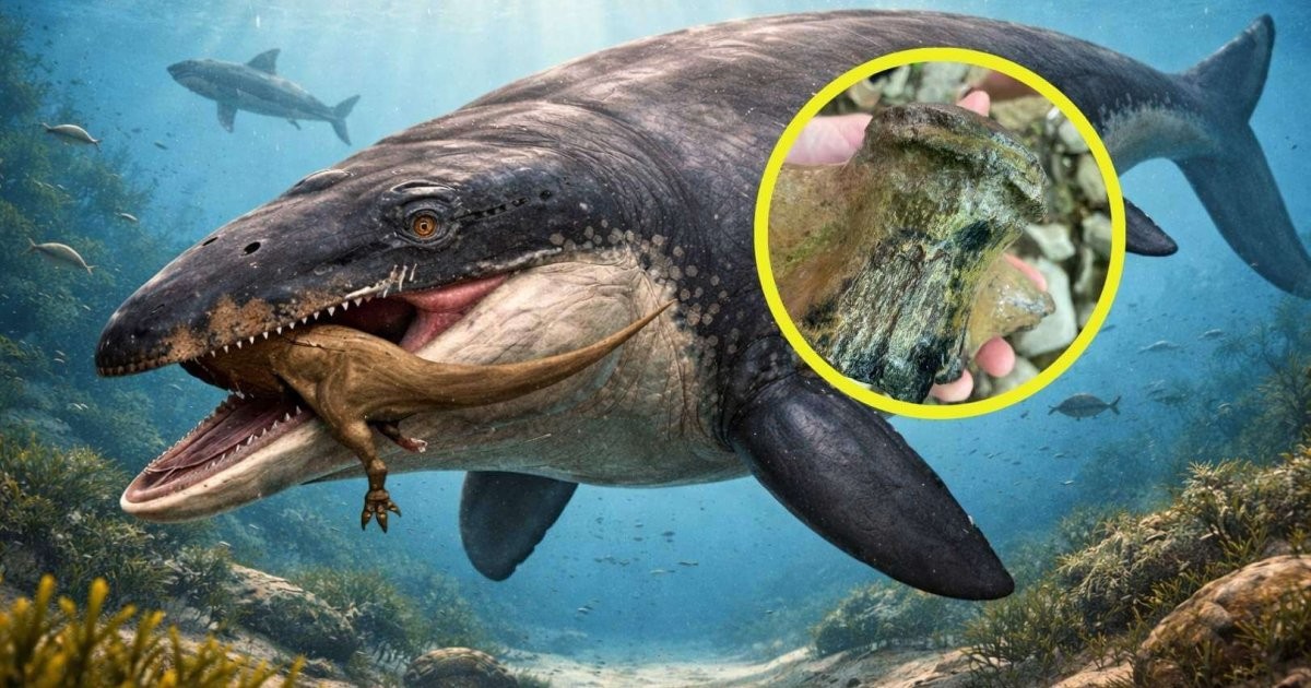 Objev obřího mosasauria v Mississippi