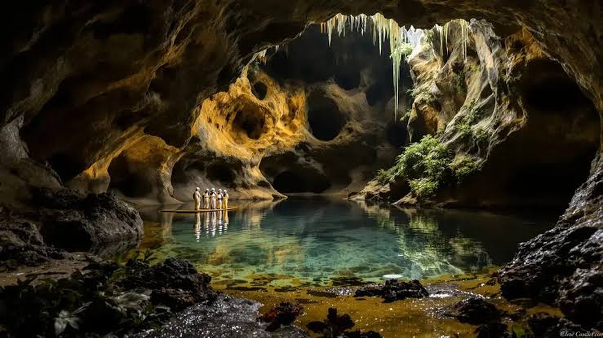Objev obrovského termálního jezera pod zemí v Albánii