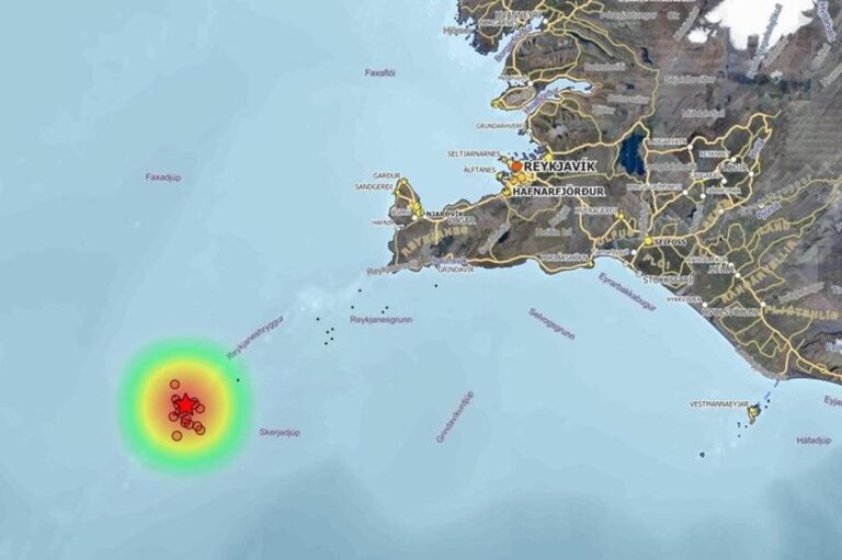 Otřesy na Reykjanes Ridge