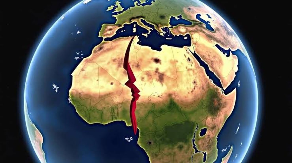 Pomalu se rozdělující Afrika: Tectonické dělení a jeho důsledky