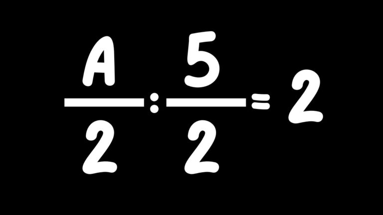 Řešení zlomků s neznámou hodnotou A