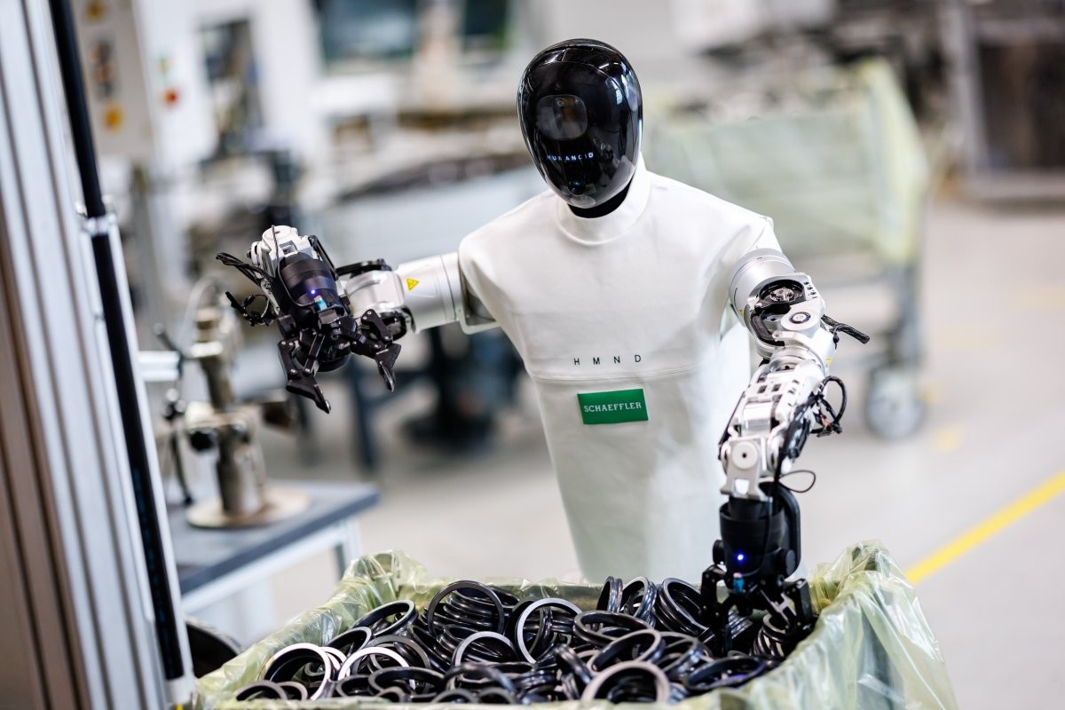 Schaeffler plánuje využití humanoidních robotů v produkci