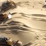 Strategie Číny: Jak se podařilo udržet 337 000 km² písku pomocí slámy, vody a slunce