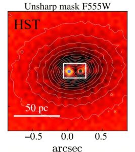 Studie eliptické galaxie NGC 4486B pomocí teleskopu Jamese Webba