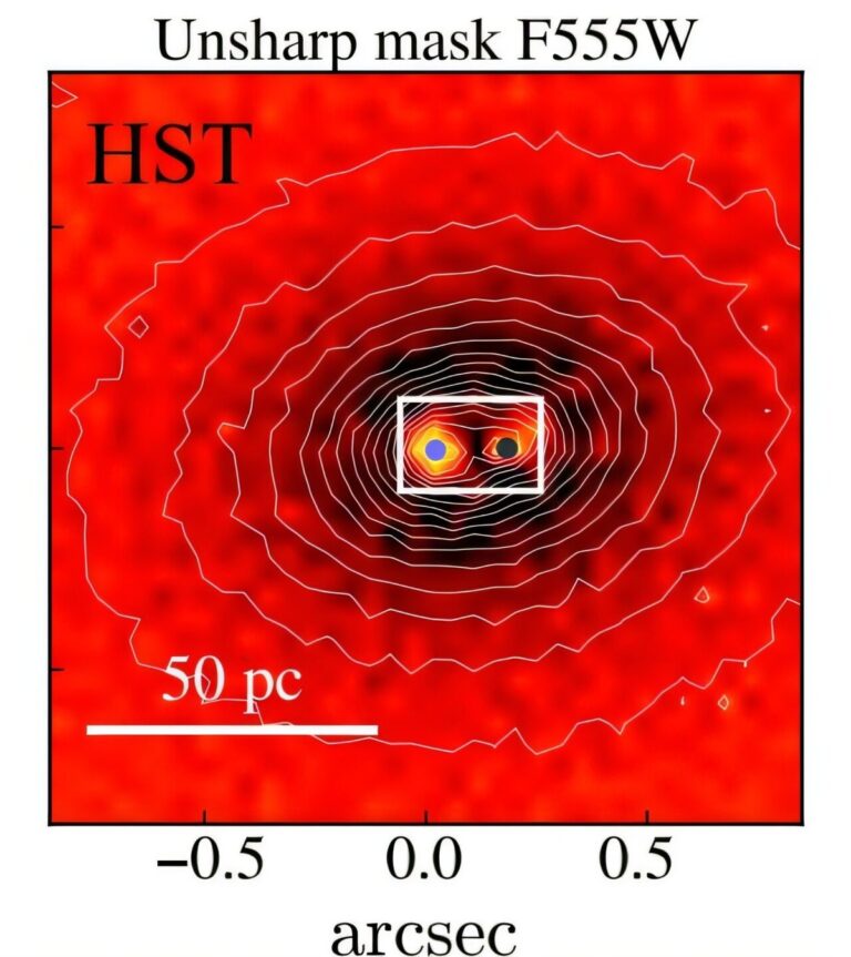 Studie eliptické galaxie NGC 4486B pomocí teleskopu Jamese Webba