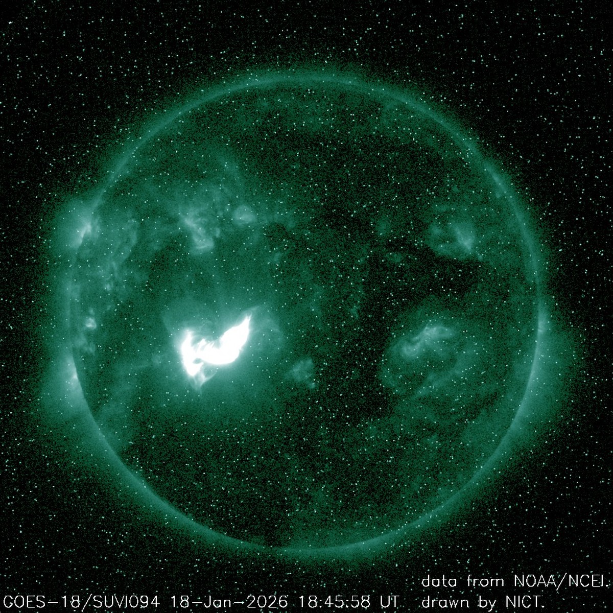 Vliv velké sluneční erupce na GPS a komunikaci