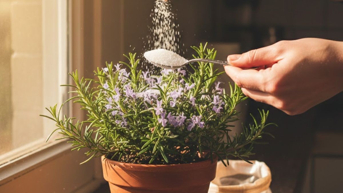 Význam zdravotních výhod posypání cukru na rostliny rozmarýnu